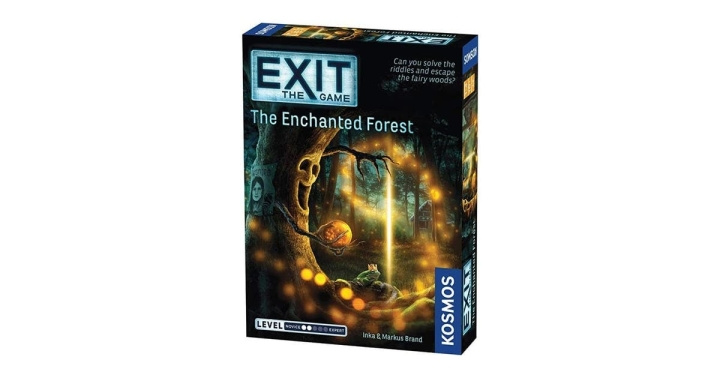 Exit: Escape Room 10: The Enchanted Forest (EN) (KOS1505) i gruppen LEKER, BARN OG BABY / Leker / Brettspill / Familiespill hos TP E-commerce Nordic AB (C85369)