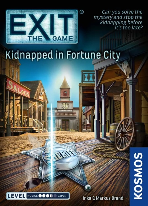 Exit: Escape Room - Kidnapped in Fortune City (EN) (KOS1600) i gruppen LEKER, BARN OG BABY / Leker / Brettspill / Familiespill hos TP E-commerce Nordic AB (C85370)