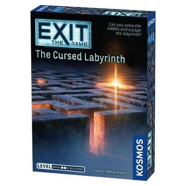 Exit: Escape Room 16: The Cursed Labyrinth (EN) (KOS1595) i gruppen LEKER, BARN OG BABY / Leker / Brettspill / Familiespill hos TP E-commerce Nordic AB (C85371)