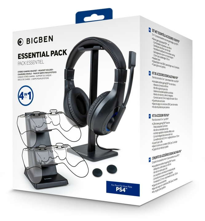 NACON Essential Pack Playstation 4 i gruppen Elektronikk / TV-spill & tilbehør / Sony PlayStation 4 hos TP E-commerce Nordic AB (C85380)