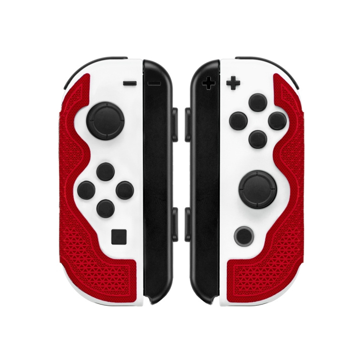 LIZARD SKINS DSP-kontrollergrep for Switch Joy-Con Crimson Red i gruppen Elektronikk / TV-spill & tilbehør / Nintendo Switch hos TP E-commerce Nordic AB (C85397)