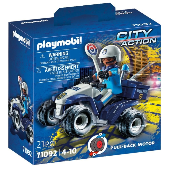 Playmobil Police Quad (71092) i gruppen LEKER, BARN OG BABY / Leker / Lekesett hos TP E-commerce Nordic AB (C85446)