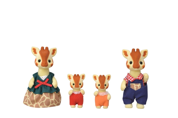 Sylvanian Families Highbranch sjirafffamilie (5639) i gruppen LEKER, BARN OG BABY / Leker / Figurer, miniatyrer og tilbehør hos TP E-commerce Nordic AB (C85458)