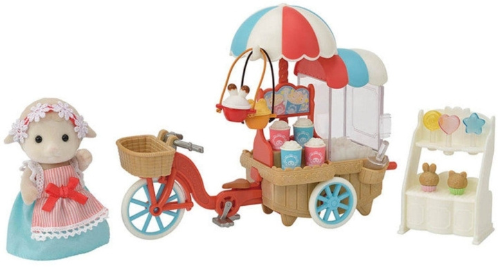 Sylvanian Families Popcorn-leveringsvogn (5653) i gruppen LEKER, BARN OG BABY / Leker / Figurer, miniatyrer og tilbehør hos TP E-commerce Nordic AB (C85459)