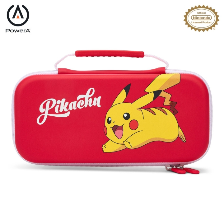 PowerA Beskyttelsesveske - Pikachu - Nintendo Switch / Nintendo Switch i gruppen Elektronikk / TV-spill & tilbehør / Nintendo Switch / Tilbehør hos TP E-commerce Nordic AB (C85469)