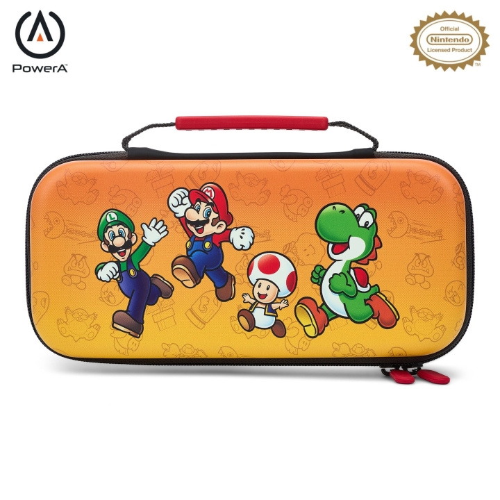 PowerA Beskyttelsesveske - Mario And Friends / Nintendo Switch i gruppen Elektronikk / TV-spill & tilbehør / Nintendo Switch hos TP E-commerce Nordic AB (C85471)