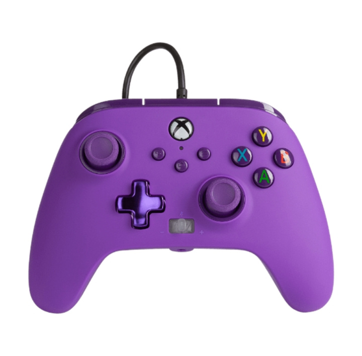 PowerA Enhanced Wired Controller for Xbox Series X - S - Royal Purple i gruppen Elektronikk / TV-spill & tilbehør / Xbox Series X hos TP E-commerce Nordic AB (C85489)