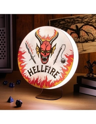 Paladone Lampe med Hellfire Club-logo i gruppen Elektronikk / Lys / Bordlamper hos TP E-commerce Nordic AB (C85495)