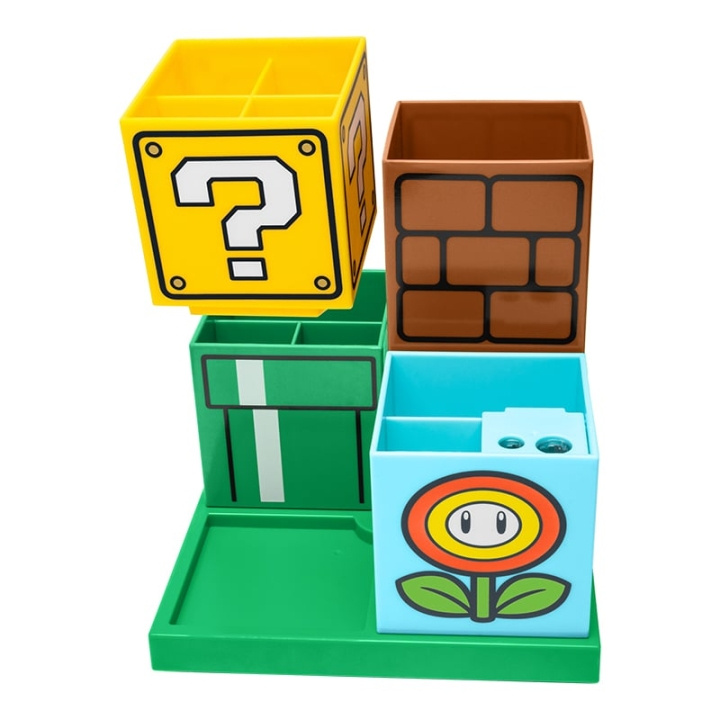 Paladone Super Mario Desktop Organiser i gruppen SPORT, FRITID & HOBBY / Morsomme produkter / Morsomme produkter hos TP E-commerce Nordic AB (C85550)