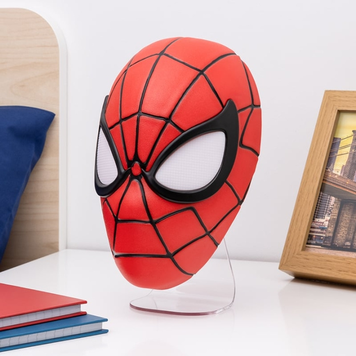 Paladone Spiderman-maskebelysning i gruppen Elektronikk / Lys / Bordlamper hos TP E-commerce Nordic AB (C85563)