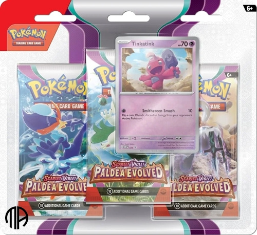 Pokémon - Blister 3p Scarlet & Violet - Paldea Evolved (POK85353) i gruppen LEKER, BARN OG BABY / Leker / Leksaker hos TP E-commerce Nordic AB (C85578)