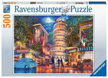 Ravensburger Streets Of Pisa 500p - (10217380) i gruppen LEKER, BARN OG BABY / Leker / Barnas puslespill hos TP E-commerce Nordic AB (C85667)