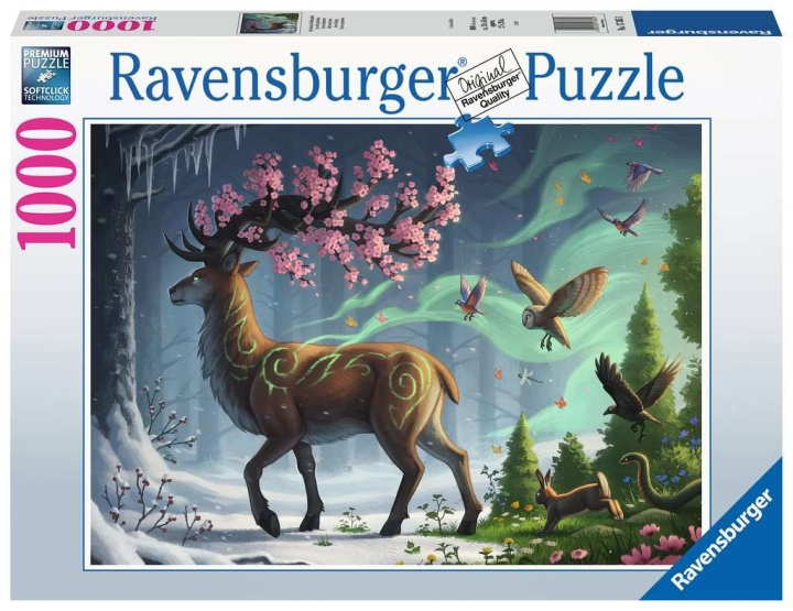 Ravensburger Spring Deer 1000p - (10217385) i gruppen LEKER, BARN OG BABY / Leker / Barnas puslespill hos TP E-commerce Nordic AB (C85668)