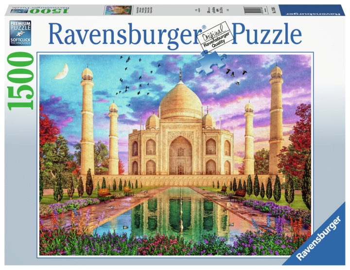 Ravensburger Taj Mahal 1500p - (10217438) i gruppen LEKER, BARN OG BABY / Leker / Barnas puslespill hos TP E-commerce Nordic AB (C85712)