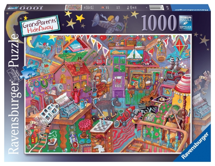 Ravensburger The Attic 1000p - (10217480) i gruppen LEKER, BARN OG BABY / Leker / Barnas puslespill hos TP E-commerce Nordic AB (C85716)