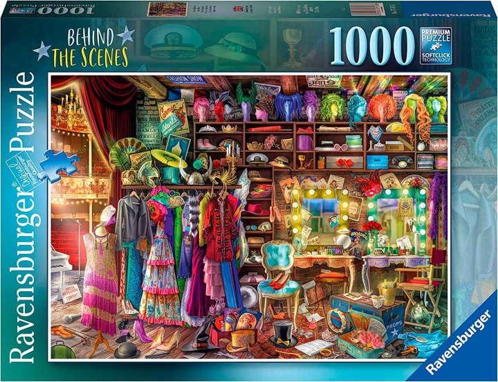 Ravensburger Amiee Stewart Backstage 1000p - (10217517) i gruppen LEKER, BARN OG BABY / Leker / Barnas puslespill hos TP E-commerce Nordic AB (C85718)