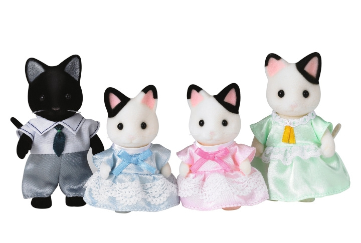 Sylvanian Families Smoking-kattefamilie (5181) i gruppen LEKER, BARN OG BABY / Leker / Figurer & miniatyrer hos TP E-commerce Nordic AB (C85721)