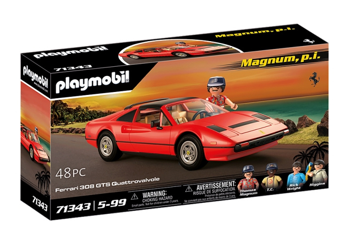 Playmobil Magnum, p.i. Ferrari 308 GTS Quattrovalvole (71343) i gruppen LEKER, BARN OG BABY / Leker / Leksaker hos TP E-commerce Nordic AB (C85739)