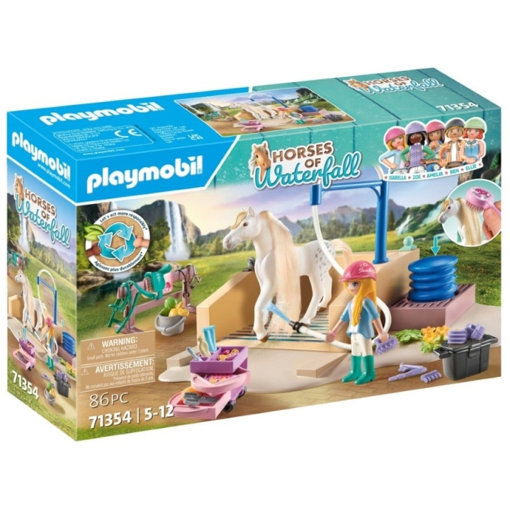 Playmobil Vaskestasjon med Isabella og Lioness (71354) i gruppen LEKER, BARN OG BABY / Leker / Leksaker hos TP E-commerce Nordic AB (C85747)