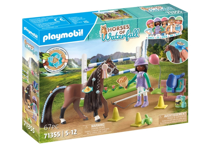 Playmobil Hopparena med Zoe og Blaze (71355) i gruppen LEKER, BARN OG BABY / Leker / Lekesett hos TP E-commerce Nordic AB (C85748)