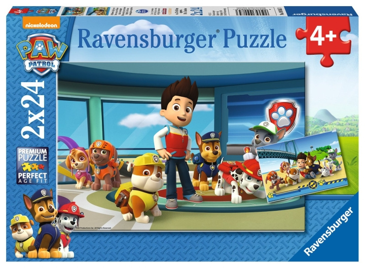 Ravensburger Paw Patrol Nyttige gode neser 2x24p - 09085 i gruppen LEKER, BARN OG BABY / Leker / Barnas puslespill hos TP E-commerce Nordic AB (C85775)