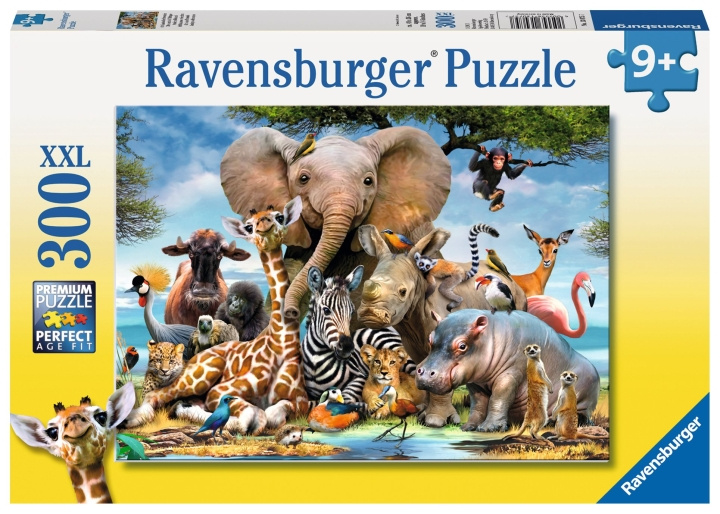 Ravensburger Afrikanske venner 300p - 13075 i gruppen LEKER, BARN OG BABY / Leker / Barnas puslespill hos TP E-commerce Nordic AB (C85779)