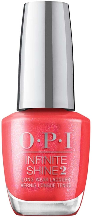 OPI Infinite Shine Left Your Texts On Red 15 ml i gruppen HELSE OG SKJØNNHET / Manikyr/pedikyr / Neglelakk hos TP E-commerce Nordic AB (C85795)