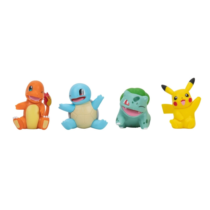 Pokémon Battle Figure - 4 pk (PKW2977) i gruppen LEKER, BARN OG BABY / Leker / Figurer, miniatyrer og tilbehør hos TP E-commerce Nordic AB (C85803)