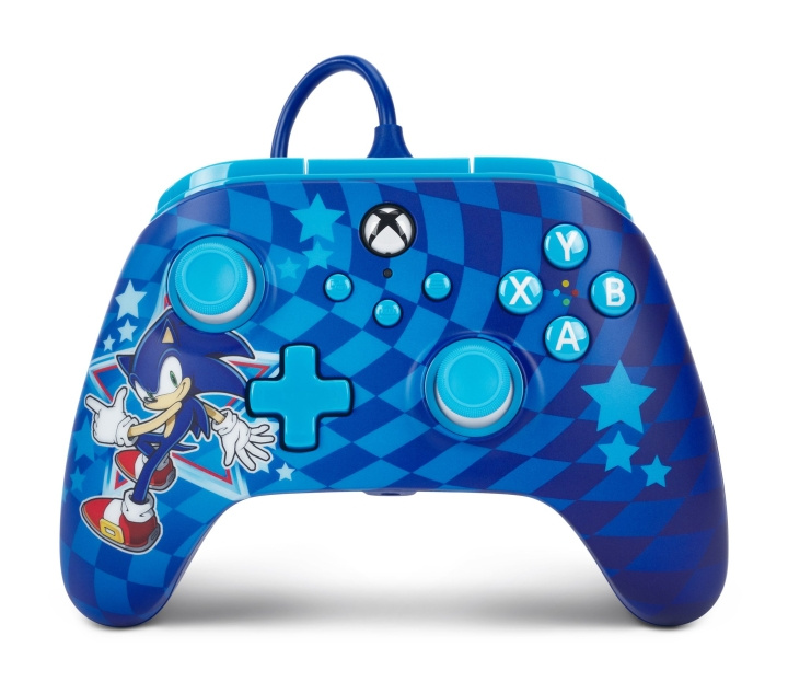 PowerA Advantage kablet kontroller - Sonic Style /Xbox Series X i gruppen Elektronikk / TV-spill & tilbehør / Xbox Series X hos TP E-commerce Nordic AB (C85829)