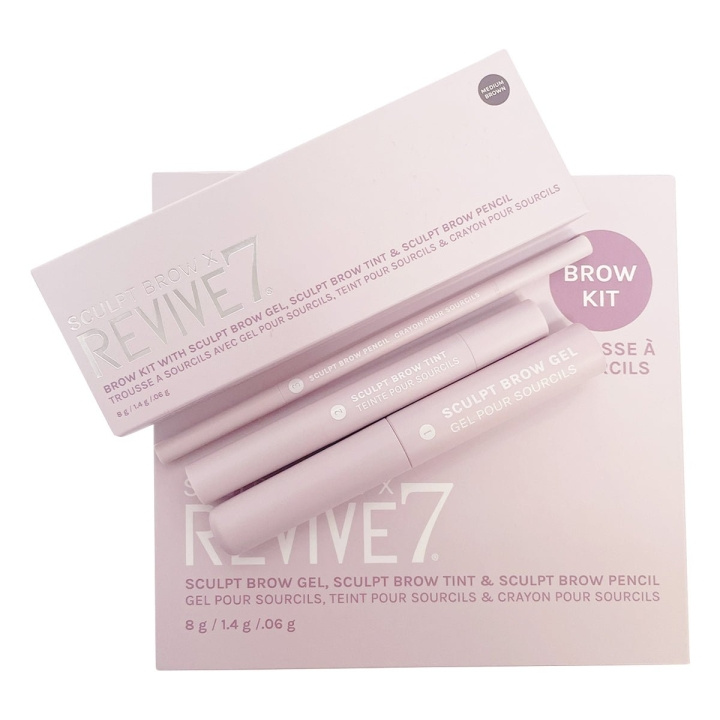 REVIVE7 Sculpt Brow x REVIVE7 Brow Kit Light i gruppen HELSE OG SKJØNNHET / Makeup / Øyne og øyebryn / Øyenbrynspenn hos TP E-commerce Nordic AB (C85849)