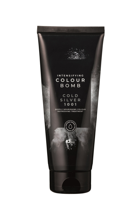 ID Hair Colour Bomb Cold Silver 1001 - 200 ml i gruppen HELSE OG SKJØNNHET / Hår & styling / Hårpleie / Hårfarge / Hårfarge & Fargebombe hos TP E-commerce Nordic AB (C85857)