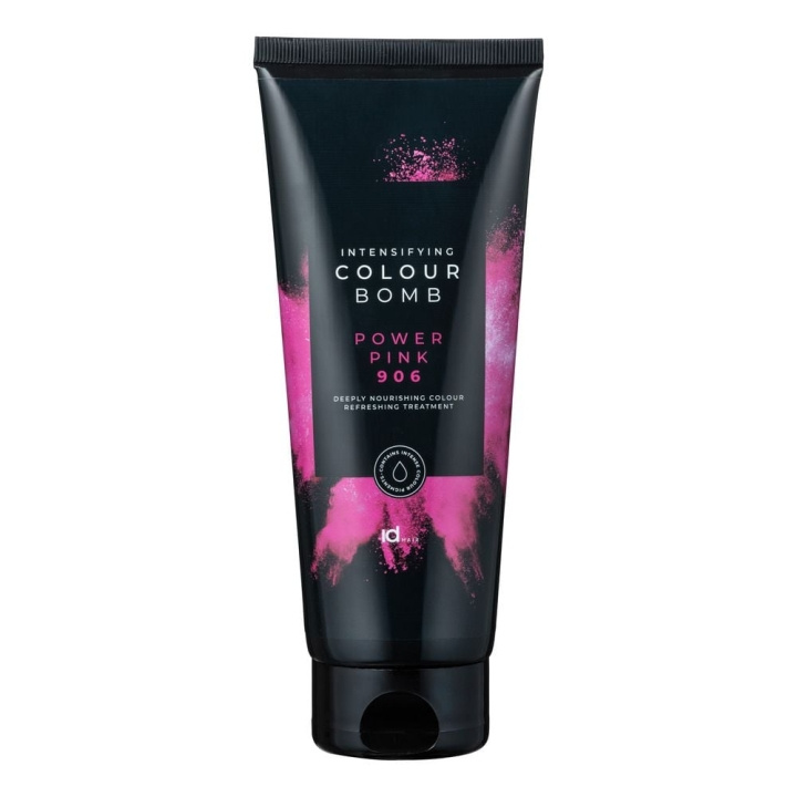 ID Hair Colour Bomb Power Pink 906 - 200 ml i gruppen HELSE OG SKJØNNHET / Hår & styling / Hårpleie / Hårfarge / Hårfarge & Fargebombe hos TP E-commerce Nordic AB (C85861)