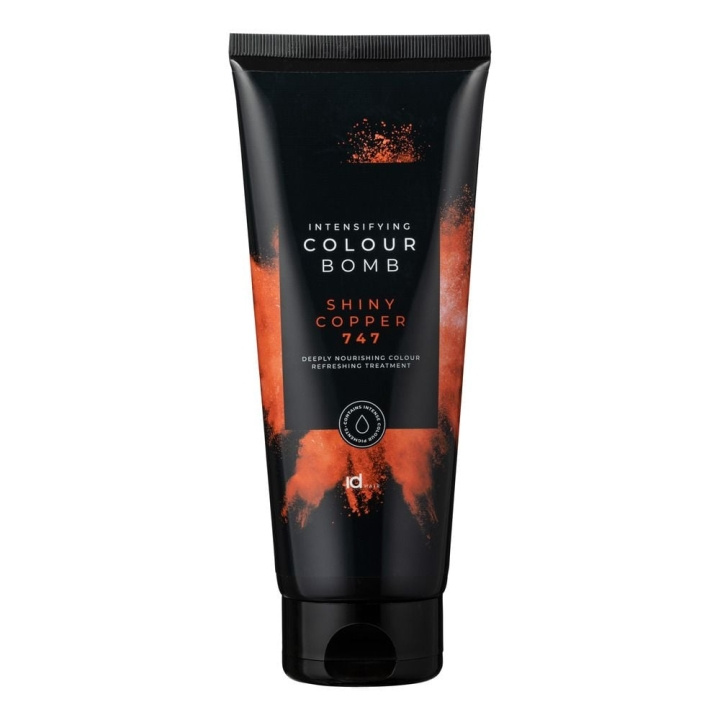 ID Hair Colour Bomb Shiny Copper 747 - 200 ml i gruppen HELSE OG SKJØNNHET / Hår & styling / Hårpleie / Hårfarge / Hårfarge & Fargebombe hos TP E-commerce Nordic AB (C85863)