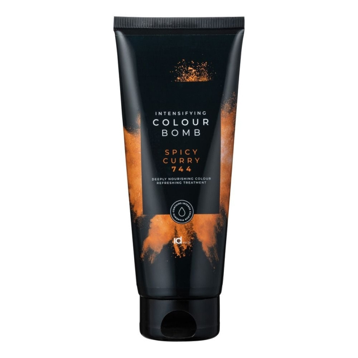 ID Hair Colour Bomb Spicy Curry 744 - 200 ml i gruppen HELSE OG SKJØNNHET / Hår & styling / Hårpleie / Hårfarge / Hårfarge & Fargebombe hos TP E-commerce Nordic AB (C85866)