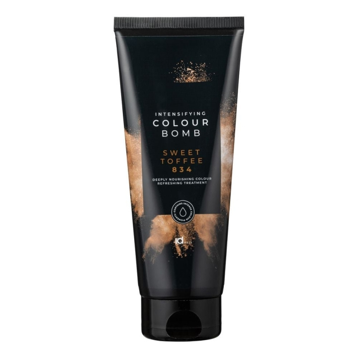 ID Hair Colour Bomb Sweet Toffee 834 - 200 ml i gruppen HELSE OG SKJØNNHET / Hår & styling / Hårpleie / Hårfarge / Hårfarge & Fargebombe hos TP E-commerce Nordic AB (C85867)