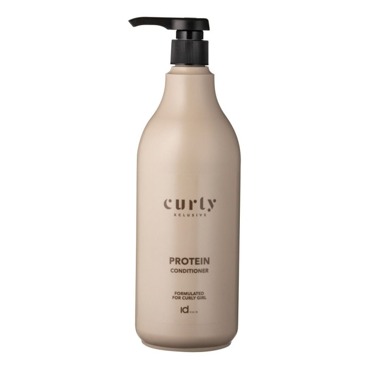 ID Hair Curly Xclusive Protein Conditioner 1000 ml i gruppen HELSE OG SKJØNNHET / Hår & styling / Hårpleie / Balsam hos TP E-commerce Nordic AB (C85872)