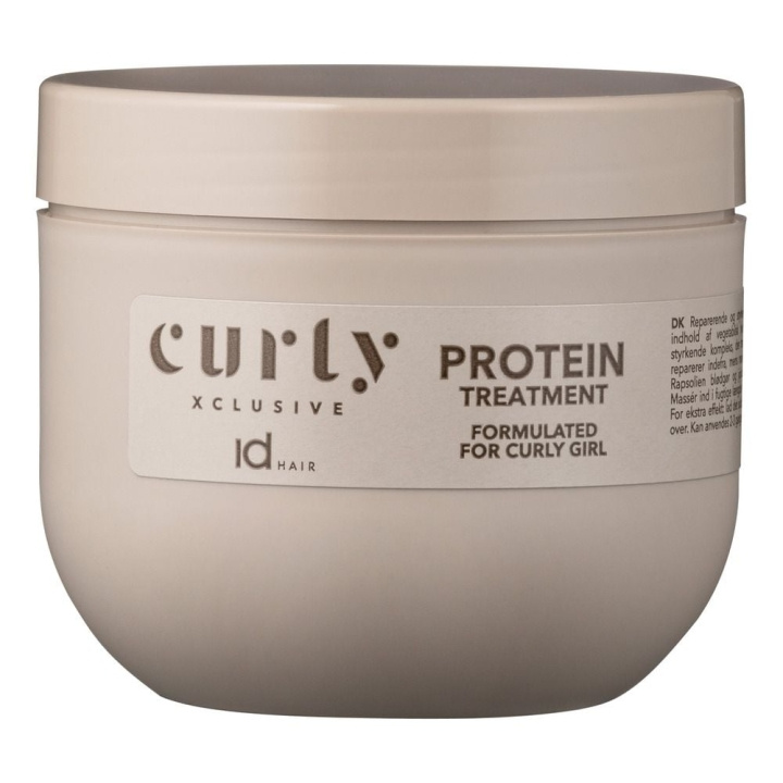 ID Hair Curly Xclusive Protein Treatment 200 ml i gruppen HELSE OG SKJØNNHET / Hår & styling / Hårpleie / Hårmaske hos TP E-commerce Nordic AB (C85875)