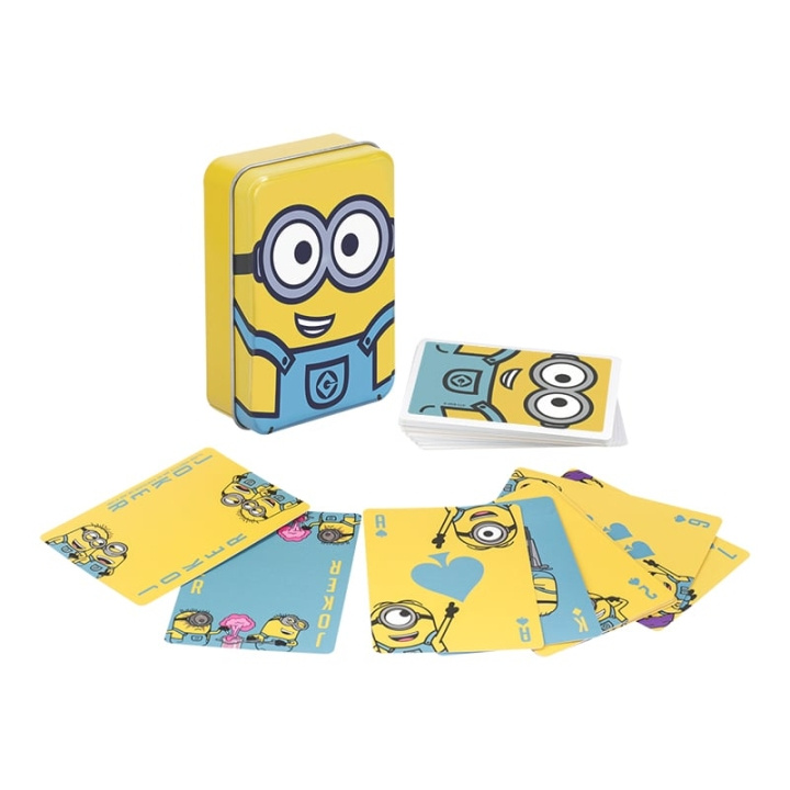 Paladone Minions spillekort i tinn i gruppen SPORT, FRITID & HOBBY / Morsomme produkter / Samlerobjekter hos TP E-commerce Nordic AB (C85890)