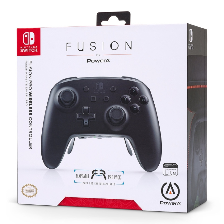 PowerA Fusion Pro Wireless Controller (Nintendo Switch) - Hvit/Svart i gruppen Elektronikk / TV-spill & tilbehør / Nintendo Switch hos TP E-commerce Nordic AB (C85903)