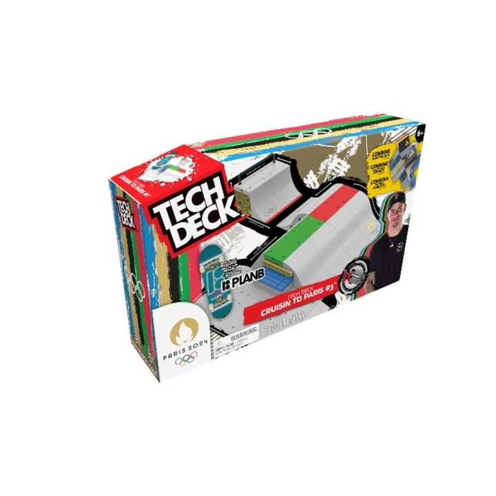 Tech Deck Olympic X-Connect Creator-Aurélien G. (6070271) i gruppen LEKER, BARN OG BABY / Leker / Actionspill hos TP E-commerce Nordic AB (C85913)