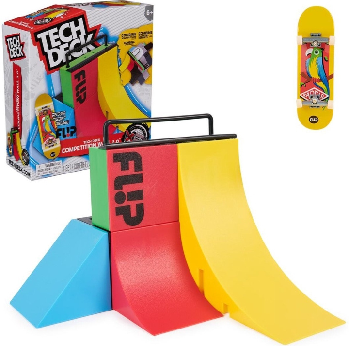 Tech Deck X-Connect Park Creator-Flip Comp Wall (6069423) i gruppen LEKER, BARN OG BABY / Leker / Leksaker hos TP E-commerce Nordic AB (C85916)