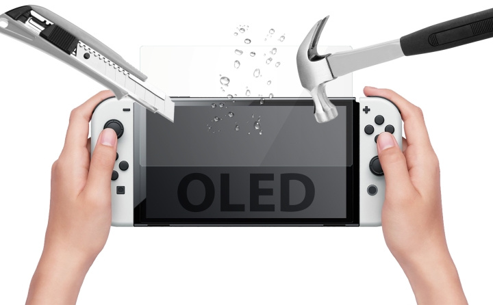 SuBsonic Switch Oled Super skjermbeskytter - herdet glass 9H Hd i gruppen Elektronikk / TV-spill & tilbehør / Nintendo Switch hos TP E-commerce Nordic AB (C85963)