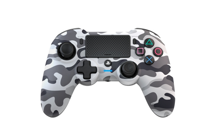 NACON Trådløs Dualshock 4 V2-kontroller Asymmetrisk Camo Grey (PS4) i gruppen Elektronikk / TV-spill & tilbehør / Sony PlayStation 4 hos TP E-commerce Nordic AB (C85983)