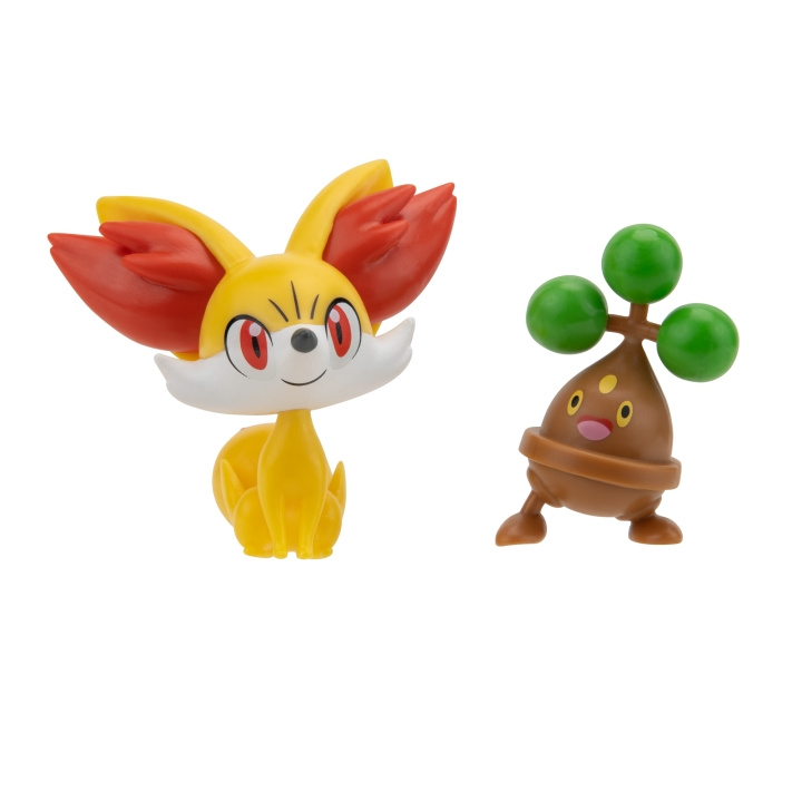 Pokémon Kampfigur - Fennekin og Bonsly (PKW3012) i gruppen LEKER, BARN OG BABY / Leker / Figurer, miniatyrer og tilbehør hos TP E-commerce Nordic AB (C85992)