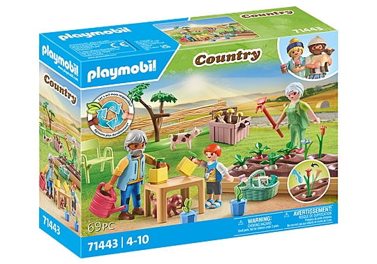 Playmobil Idyllisk grønnsakshage med besteforeldre (71443) i gruppen LEKER, BARN OG BABY / Leker / Leksaker hos TP E-commerce Nordic AB (C86014)