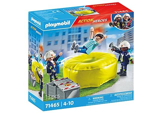 Playmobil Brannmann med luftpute (71465) i gruppen LEKER, BARN OG BABY / Leker / Leksaker hos TP E-commerce Nordic AB (C86019)