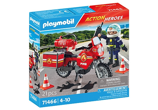 Playmobil Brannbil og oljeutslipp (71466) i gruppen LEKER, BARN OG BABY / Leker / Lekesett hos TP E-commerce Nordic AB (C86020)