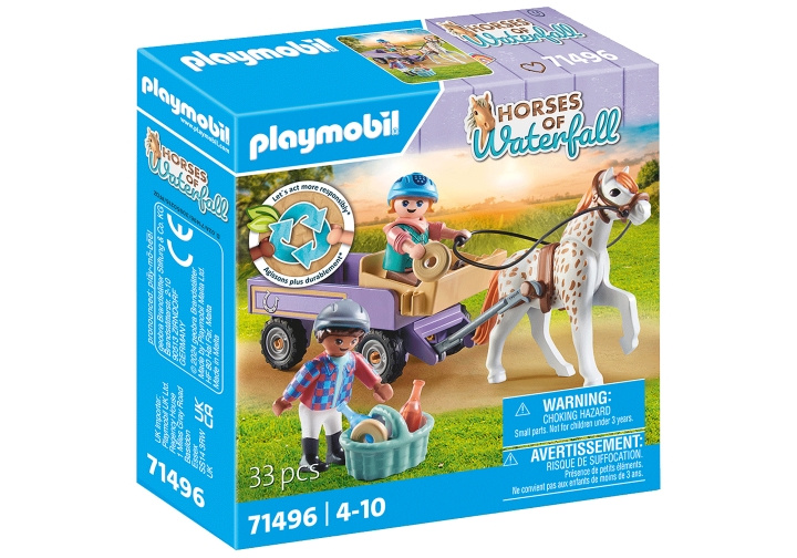 Playmobil Ponnivogn (71496) i gruppen LEKER, BARN OG BABY / Leker / Leksaker hos TP E-commerce Nordic AB (C86029)