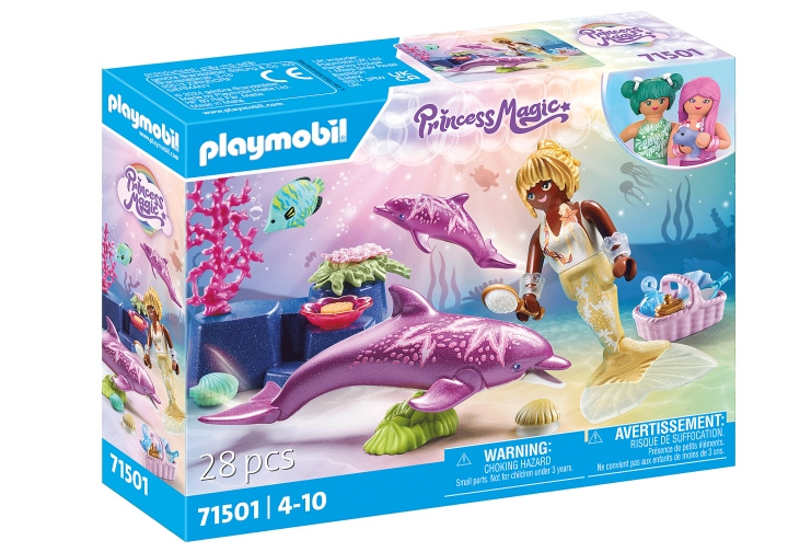 Playmobil Havfrue med delfiner (71501) i gruppen LEKER, BARN OG BABY / Leker / Leksaker hos TP E-commerce Nordic AB (C86031)