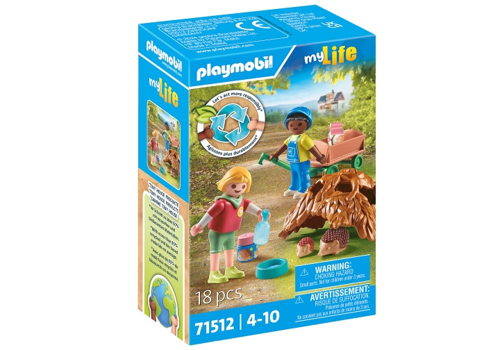 Playmobil Omsorg for pinnsvinfamilien (71512) i gruppen LEKER, BARN OG BABY / Leker / Leksaker hos TP E-commerce Nordic AB (C86035)